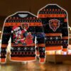 Chicago Bears Santa Claus Dabbing Funny Ugly Christmas Sweater For Men And Women