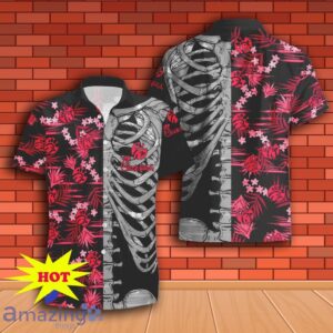 Chick-Fil-A Button Skeleton Hawaiian Shirt And Short Gift Ideas For Men Women Product Photo 1
