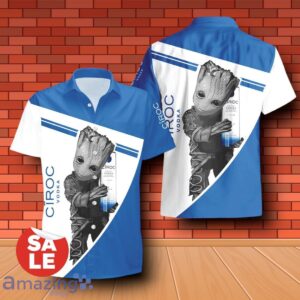 CIROC Vodka Groot Hug Combo Hawaiian Shirt & Shorts 3D Design For Men Women Product Photo 1