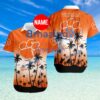 Clemson Tigers NCAA Tropical Hawaiian Shirt Custom Name Trending Summer Limited Edition
