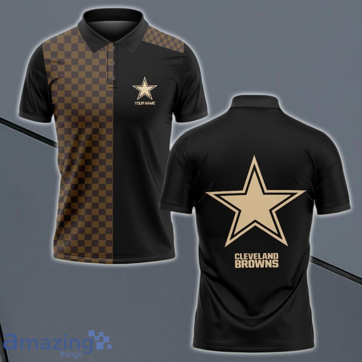 Cleveland Browns Polo Shirt Special Gift For Men And Women image Cleveland Browns Polo Shirt Special Gift For Men And Women Product Photo 1