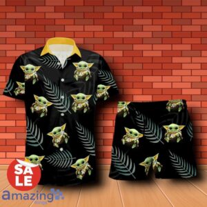 Corona Extra Beer Baby Yoda Hug Hawaiian Shirt & Short Product Photo 1