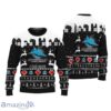 Cronulla-Sutherland Sharks NRL custom name Knitting Pattern Ugly Sweater Chistmas