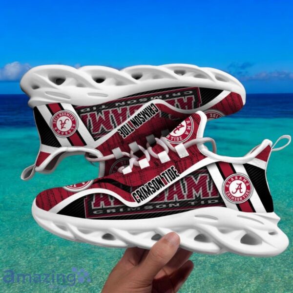 Custom Name NCAA Alabama Crimson Tide Sneaker Max Soul Shoes Stride Into Elegance For Men And Women Product Photo 1