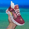 Custom Name NCAA Arizona State Sun Devils Sneaker Max Soul Shoes Sneaker Elegance Fusion For Men And Women