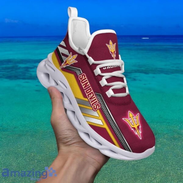 Custom Name NCAA Arizona State Sun Devils Sneaker Max Soul Shoes Stride Chic Blissful Parade For Men And Women Product Photo 1