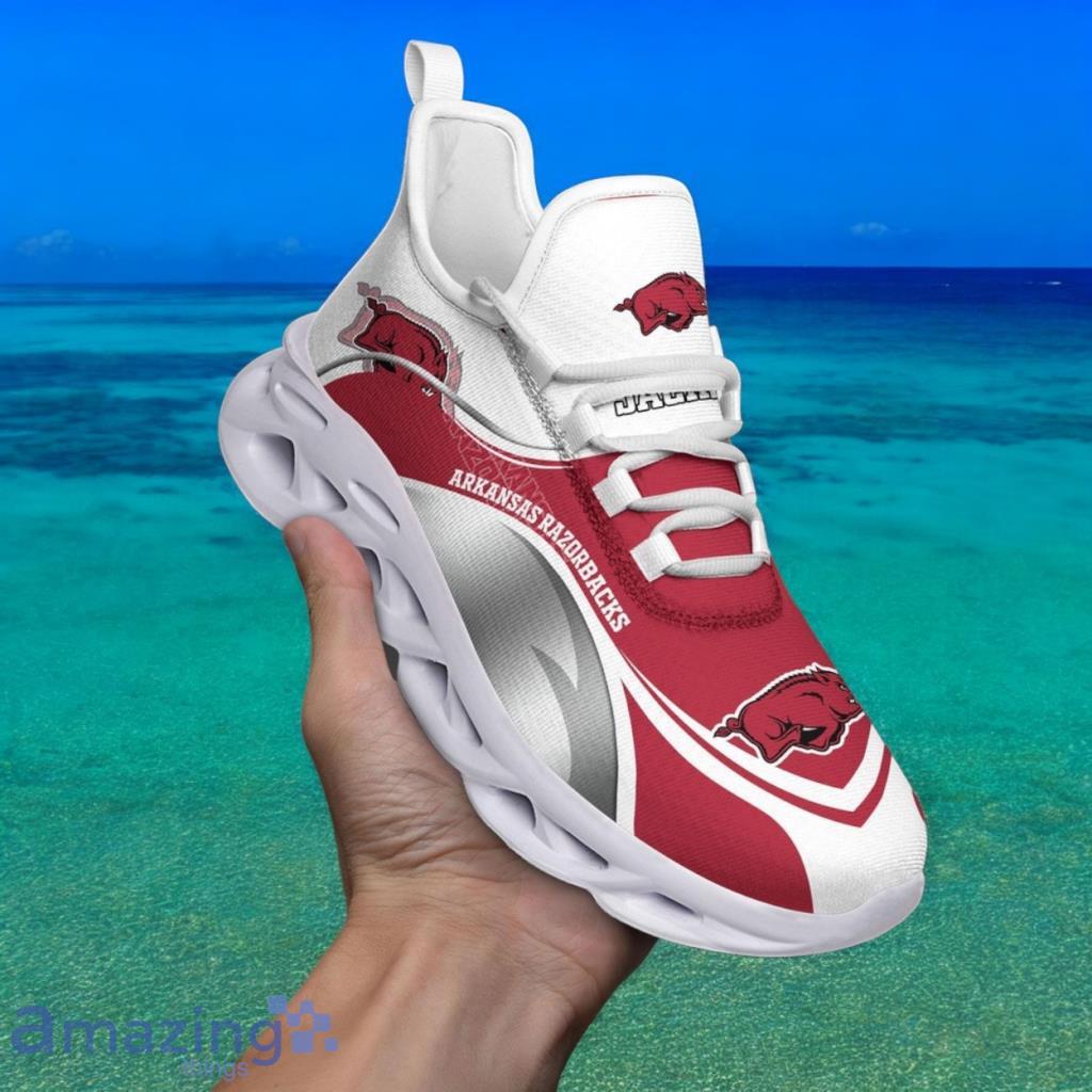 Custom Name NCAA Arkansas Razorbacks Sneaker Max Soul Shoes Comfortable For Every Occasion For Men And Women image Custom Name NCAA Arkansas Razorbacks Sneaker Max Soul Shoes Comfortable For Every Occasion For Men And Women Product Photo 1