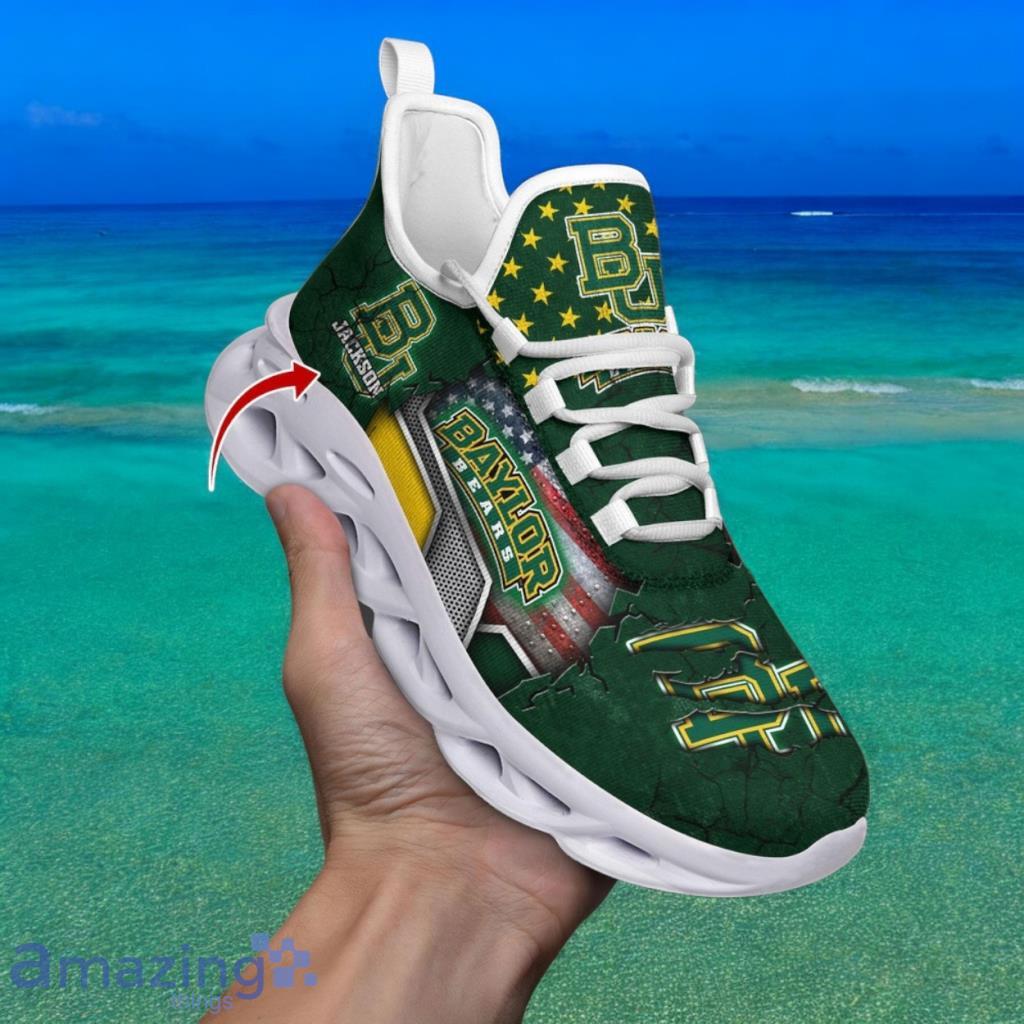 Custom Name NCAA Baylor Bears Sneaker Max Soul Shoes Sneaker Elegance Fusion For Men And Women image Custom Name NCAA Baylor Bears Sneaker Max Soul Shoes Sneaker Elegance Fusion For Men And Women Product Photo 1