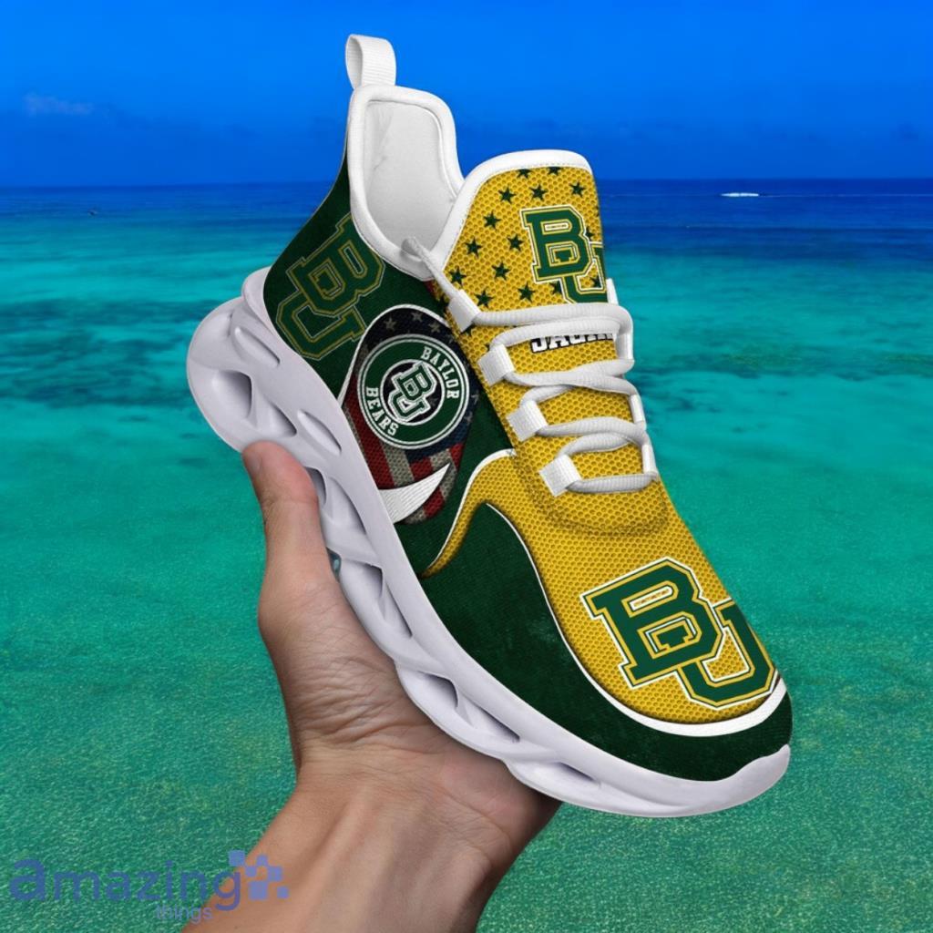 Custom Name NCAA Baylor Bears Sneaker Max Soul Shoes Stride Glamorous Soul For Men And Women image Custom Name NCAA Baylor Bears Sneaker Max Soul Shoes Stride Glamorous Soul For Men And Women Product Photo 1