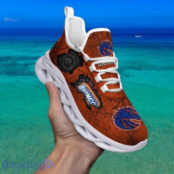 Custom Name NCAA Boise State Broncos Sneaker Max Soul Shoes Max Comfort For Men And Women Product Photo 1