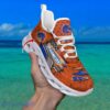 Custom Name NCAA Boise State Broncos Sneaker Max Soul Shoes Stride In Style For Men And Women