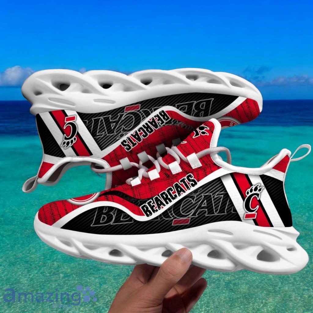 Custom Name NCAA Cincinnati Bearcats Sneaker Max Soul Shoes Stride Glamour For Men And Women image Custom Name NCAA Cincinnati Bearcats Sneaker Max Soul Shoes Stride Glamour For Men And Women Product Photo 1