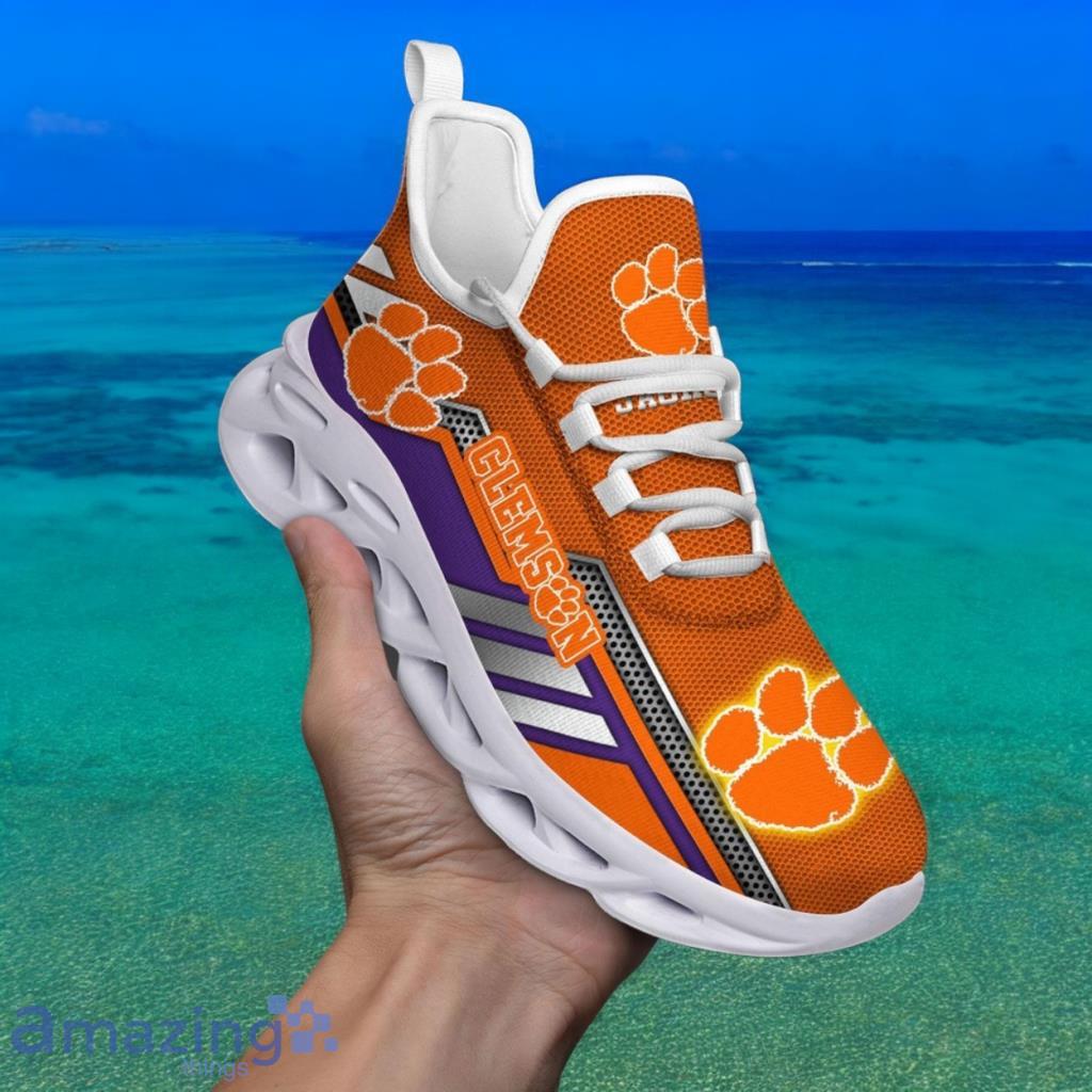 Custom Name NCAA Clemson Tigers Sneaker Max Soul Shoes Stride Stylishly For Men And Women image Custom Name NCAA Clemson Tigers Sneaker Max Soul Shoes Stride Stylishly For Men And Women Product Photo 1