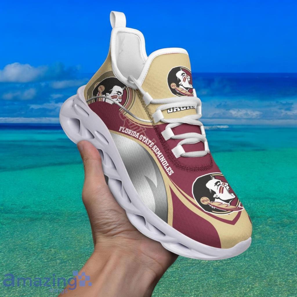 Custom Name NCAA Florida State Seminoles Sneaker Max Soul Shoes Comfortable For Every Occasion For Men And Women image Custom Name NCAA Florida State Seminoles Sneaker Max Soul Shoes Comfortable For Every Occasion For Men And Women Product Photo 1