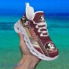Custom Name NCAA Florida State Seminoles Sneaker Max Soul Shoes Stride Chic Blissful Parade For Men And Women
