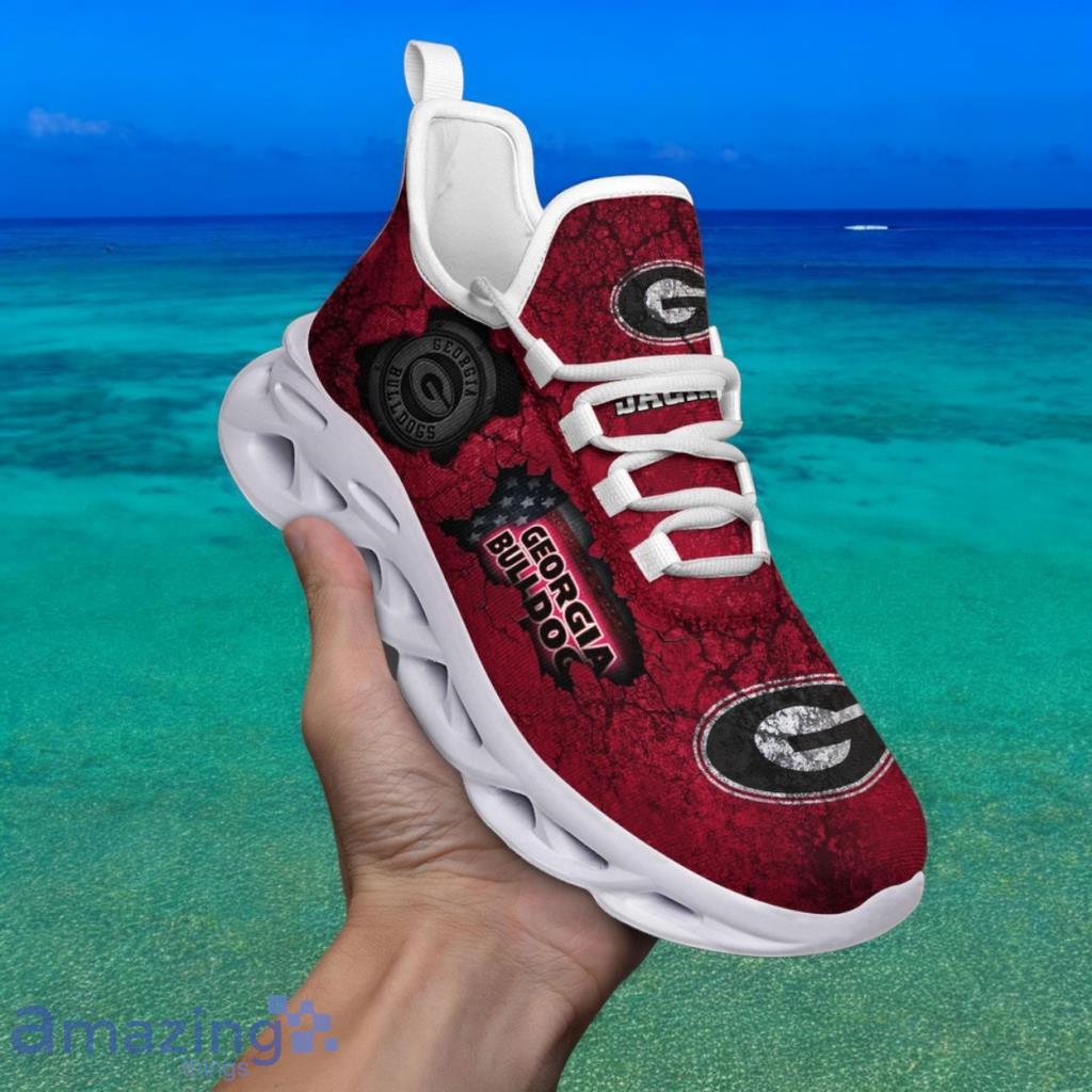 Custom Name NCAA Georgia Bulldogs Sneaker Max Soul Shoes Max Comfort For Men And Women image Custom Name NCAA Georgia Bulldogs Sneaker Max Soul Shoes Max Comfort For Men And Women Product Photo 1