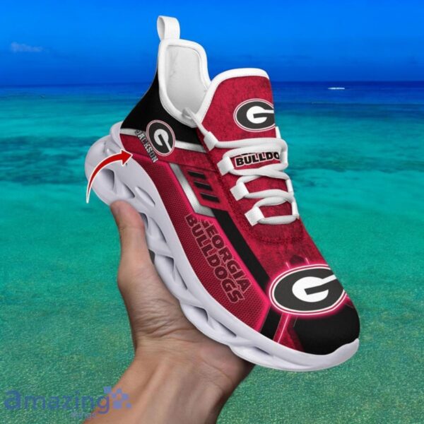 Custom Name NCAA Georgia Bulldogs Sneaker Max Soul Shoes Soulful Stride For Men And Women Product Photo 1