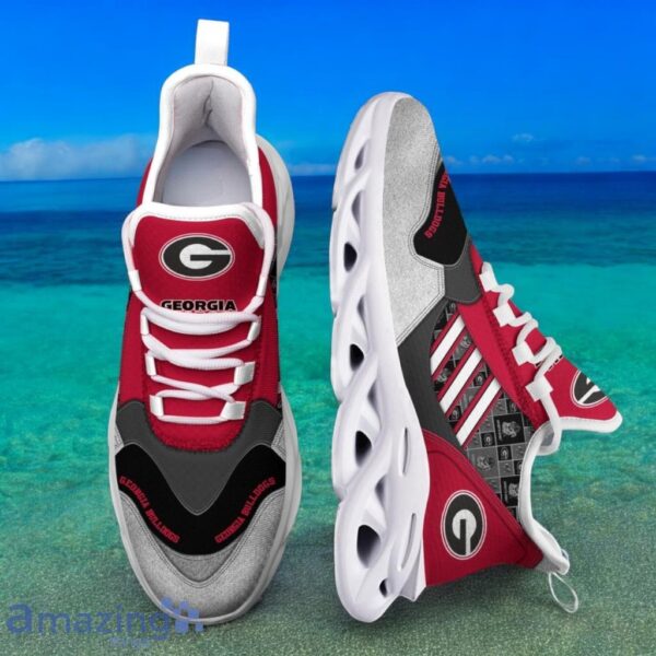 Custom Name NCAA Georgia Bulldogs Sneaker Max Soul Shoes Sporty Soul For Men And Women Product Photo 1