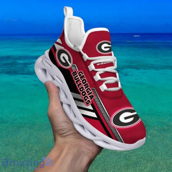 Custom Name NCAA Georgia Bulldogs Sneaker Max Soul Shoes Stride Stylishly For Men And Women Product Photo 1