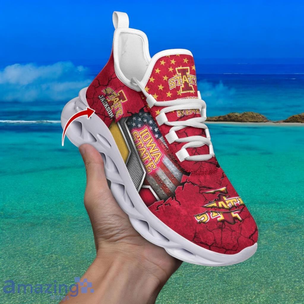 Custom Name NCAA Iowa State Cyclones Sneaker Max Soul Shoes Sneaker Elegance Fusion For Men And Women image Custom Name NCAA Iowa State Cyclones Sneaker Max Soul Shoes Sneaker Elegance Fusion For Men And Women Product Photo 1