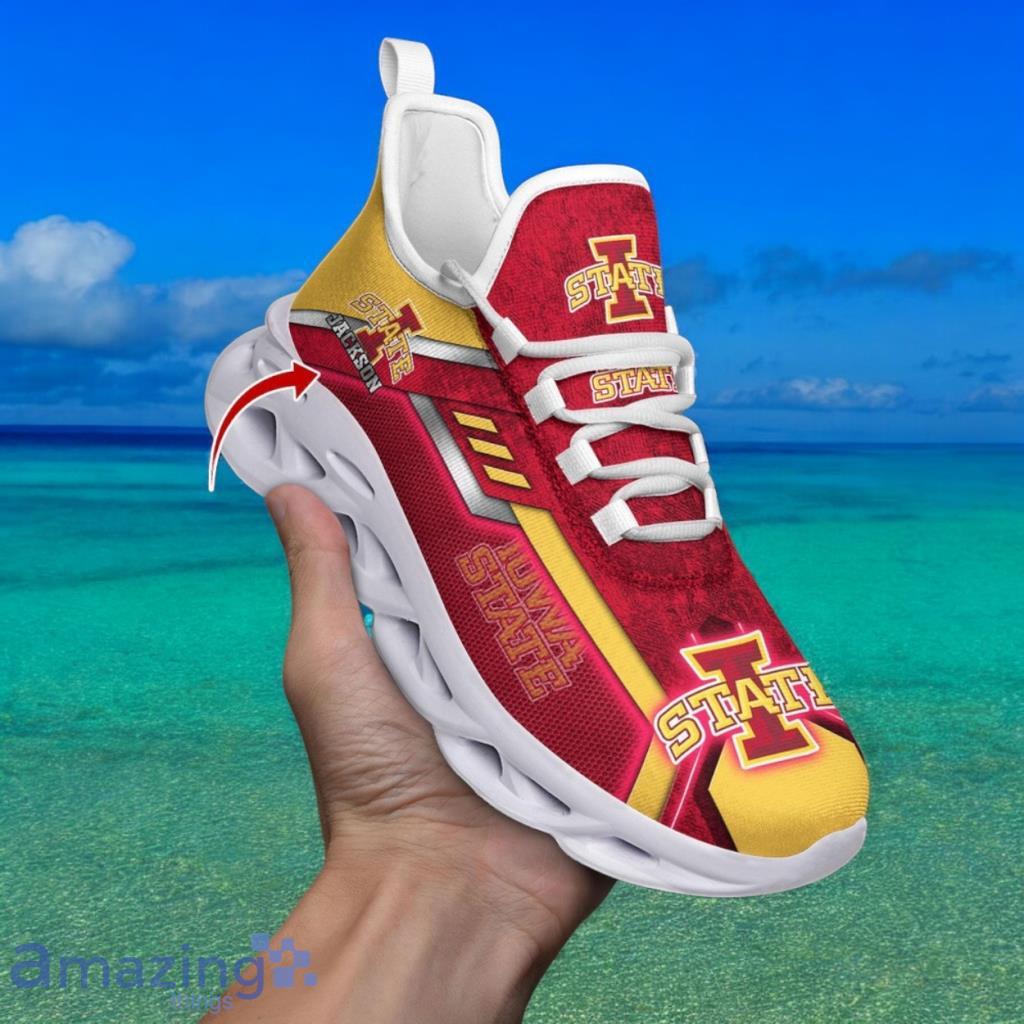 Custom Name NCAA Iowa State Cyclones Sneaker Max Soul Shoes Soulful Steps For Men And Women image Custom Name NCAA Iowa State Cyclones Sneaker Max Soul Shoes Soulful Steps For Men And Women Product Photo 1