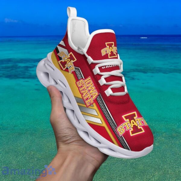 Custom Name NCAA Iowa State Cyclones Sneaker Max Soul Shoes Stride Chic Blissful Parade For Men And Women Product Photo 1