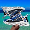 Custom Name NCAA Kansas Jayhawks Sneaker Max Soul Shoes Sole Elegance Walk For Men And Women