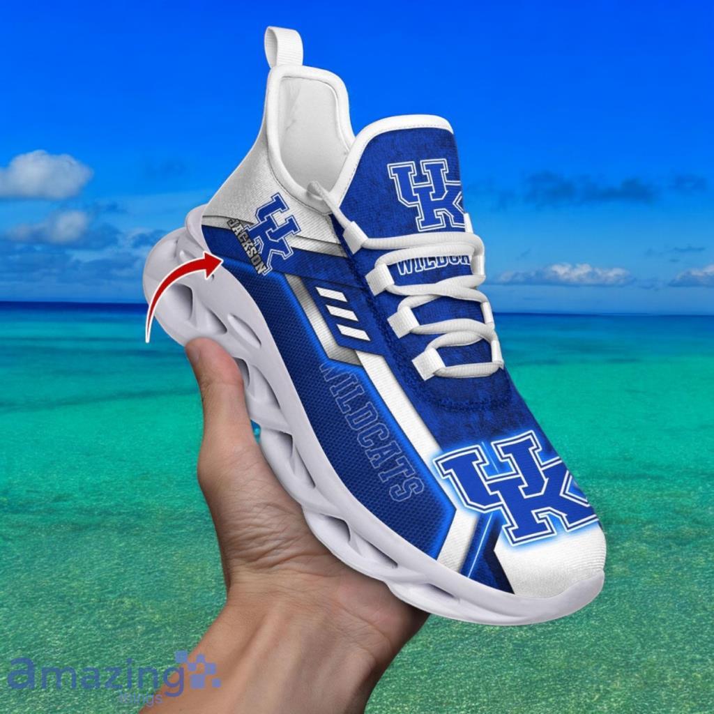 Custom Name NCAA Kentucky Wildcats Sneaker Max Soul Shoes Soulful Steps For Men And Women image Custom Name NCAA Kentucky Wildcats Sneaker Max Soul Shoes Soulful Steps For Men And Women Product Photo 1