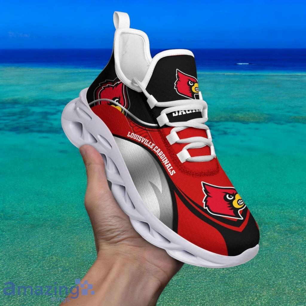 Custom Name NCAA Louisville Cardinals Sneaker Max Soul Shoes Comfortable For Every Occasion For Men And Women image Custom Name NCAA Louisville Cardinals Sneaker Max Soul Shoes Comfortable For Every Occasion For Men And Women Product Photo 1