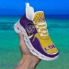 Custom Name NCAA Lsu Tigers Sneaker Max Soul Shoes Sole Bliss For Men And Women