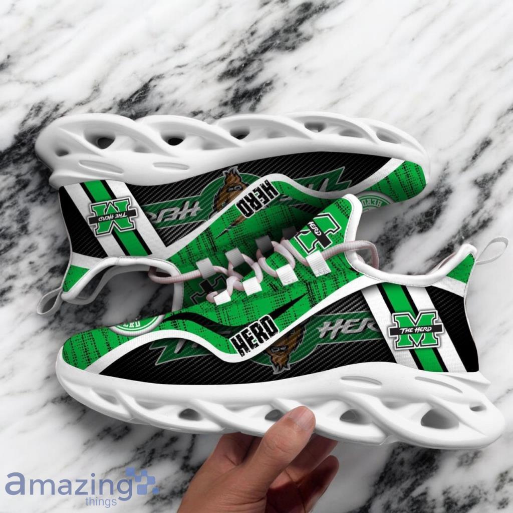 Custom Name NCAA Marshall Thundering Herd Sneaker Max Soul Shoes Stride Glamour For Men And Women image Custom Name NCAA Marshall Thundering Herd Sneaker Max Soul Shoes Stride Glamour For Men And Women Product Photo 1