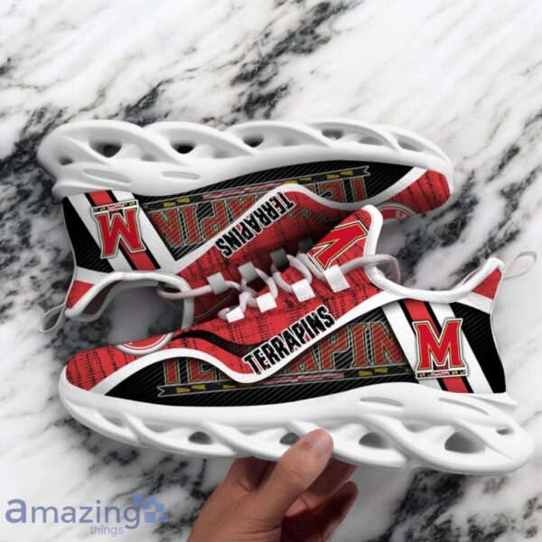 Custom Name NCAA Maryland Terrapins Sneaker Max Soul Shoes Stride Glamour For Men And Women Product Photo 1