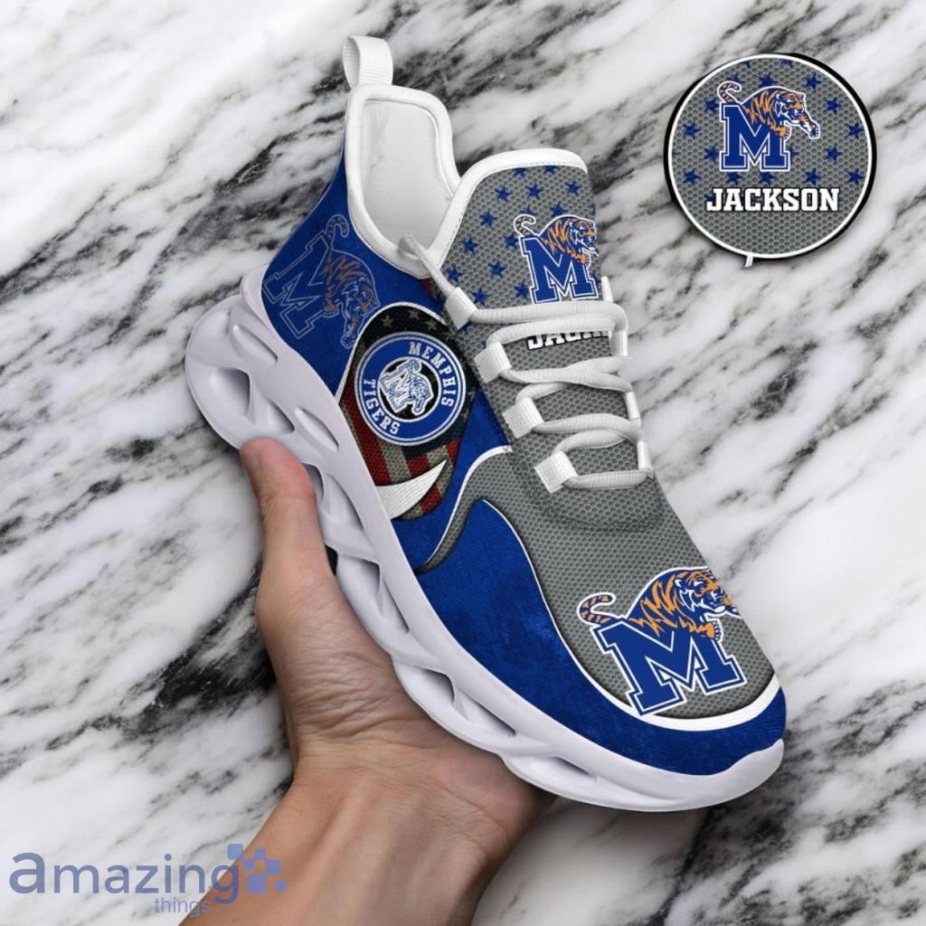 Custom Name NCAA Memphis Tigers Sneaker Max Soul Shoes Sole Bliss For Men And Women image Custom Name NCAA Memphis Tigers Sneaker Max Soul Shoes Sole Bliss For Men And Women Product Photo 1