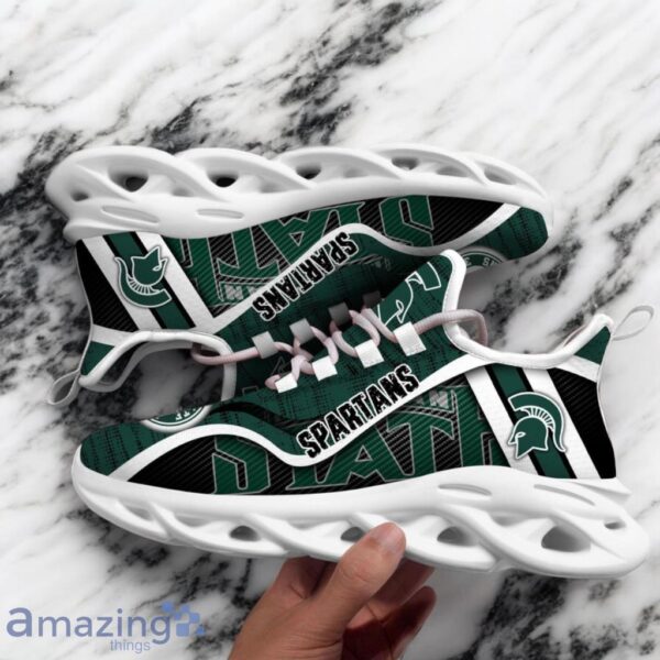Custom Name NCAA Michigan State Spartans Sneaker Max Soul Shoes Stride Into Elegance For Men And Women Product Photo 1