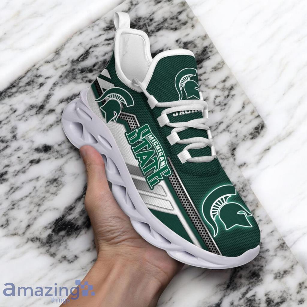 Custom Name NCAA Michigan State Spartans Sneaker Max Soul Shoes Stride Stylishly For Men And Women image Custom Name NCAA Michigan State Spartans Sneaker Max Soul Shoes Stride Stylishly For Men And Women Product Photo 1