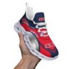 Custom Name NCAA Ole Miss Rebels Sneaker Max Soul Shoes Comfortable For Every Occasion For Men And Women