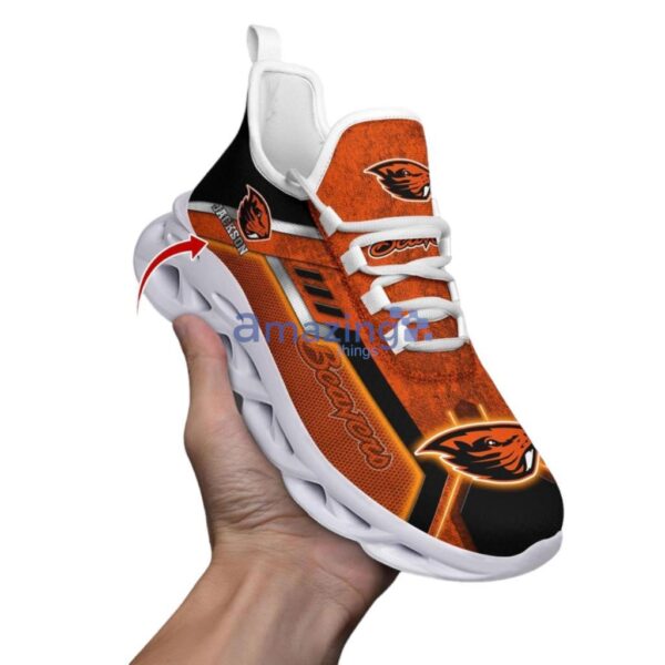 Custom Name NCAA Oregon State Beavers Sneaker Max Soul Shoes Soulful Steps For Men And Women Product Photo 1