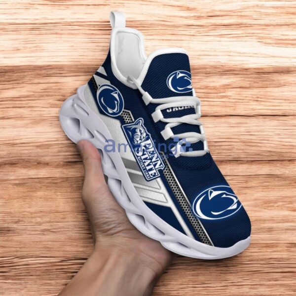 Custom Name NCAA Penn State Nittany Lions Sneaker Max Soul Shoes Stride Stylishly For Men And Women Product Photo 1