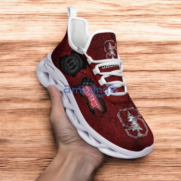 Custom Name NCAA Stanford Cardinal Sneaker Max Soul Shoes Max Comfort For Men And Women Product Photo 1