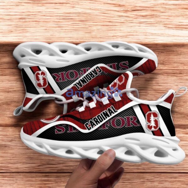 Custom Name NCAA Stanford Cardinal Sneaker Max Soul Shoes Stride Into Elegance For Men And Women Product Photo 1