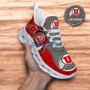 Custom Name NCAA Utah Utes Sneaker Max Soul Shoes Stride Glamorous Soul For Men And Women