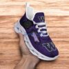 Custom Name NCAA Washington Huskies Sneaker Max Soul Shoes Max Comfort For Men And Women