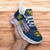 Custom Name NCAA West Virginia Mountaineers Sneaker Max Soul Shoes Sneaker Elegance Fusion For Men And Women