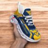 Custom Name NCAA West Virginia Mountaineers Sneaker Max Soul Shoes Soulful Steps For Men And Women