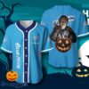 Custom Name Scary Michael Myers Pumpkin Blue Moon Beer Halloween – Unisex