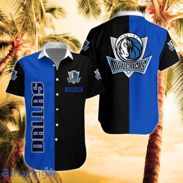 Dallas Mavericks Combo Hawaiian Shirt And Short Unique Gift Product Photo 1
