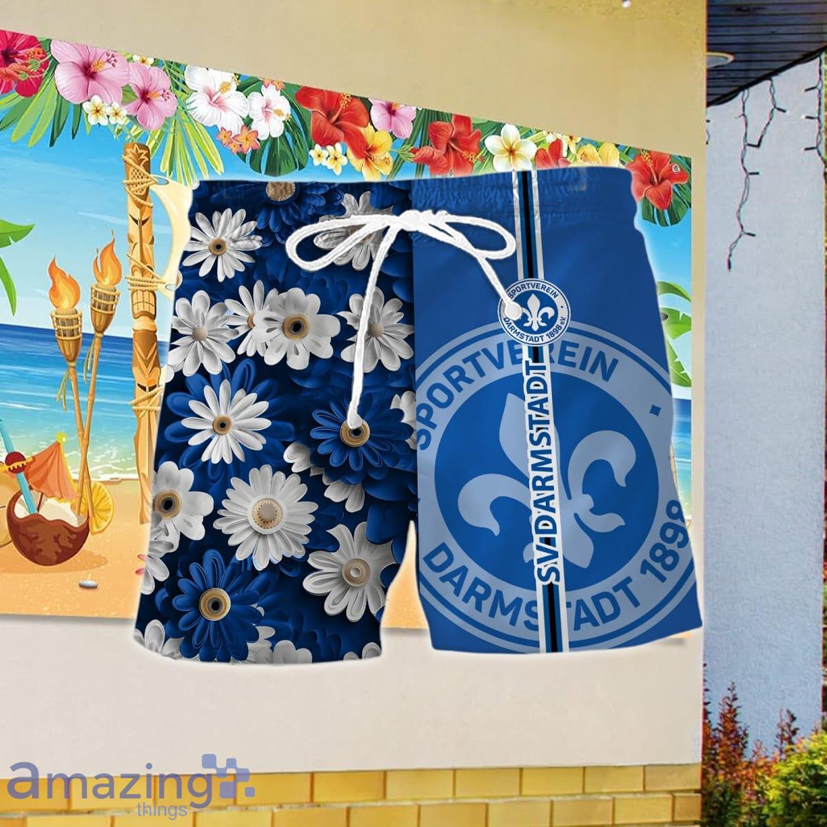 Darmstadt 98 Combo Hawaiian Shirt And Short Impressive Gift image Darmstadt 98 Combo Hawaiian Shirt And Short Impressive Gift Product Photo 2
