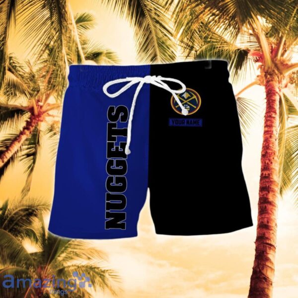 Denver Nuggets Combo Hawaiian Shirt And Short Unique Gift Product Photo 2