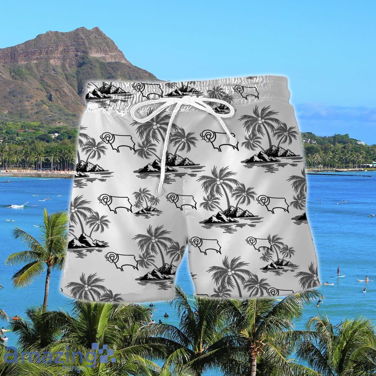 Derby County Combo Hawaiian Shirt And Amp; Short Best Gift For Men And Women image Derby County Combo Hawaiian Shirt And Amp; Short Best Gift For Men And Women Product Photo 2