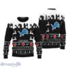 Detroit Lions NFL custom name Knitting Pattern Ugly Sweater Chistmas